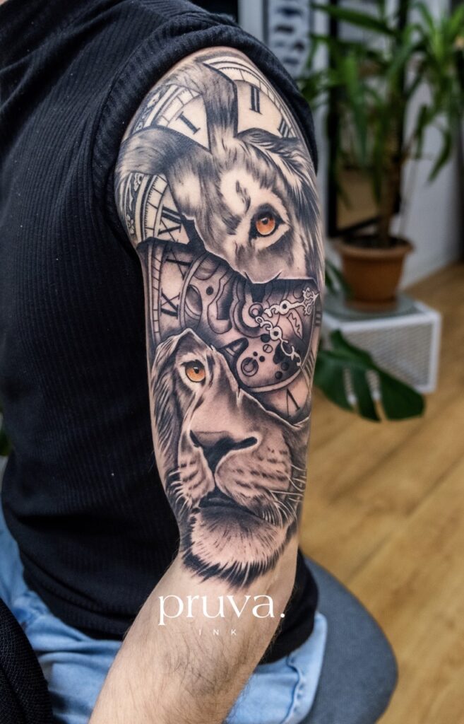 beylikdüzü dövme - aslan