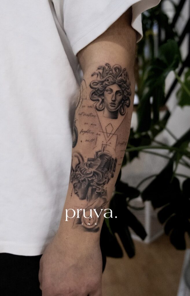 beylikdüzü dövme - medusa perseus