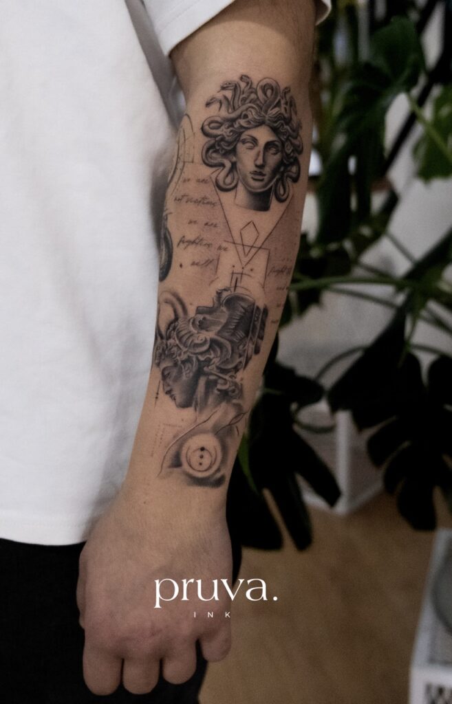 beylikdüzü dövme - perseus tattoo