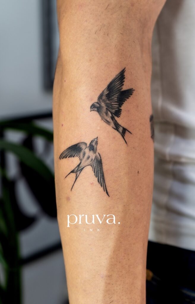 beylikdüzü dövme - minimal kuş