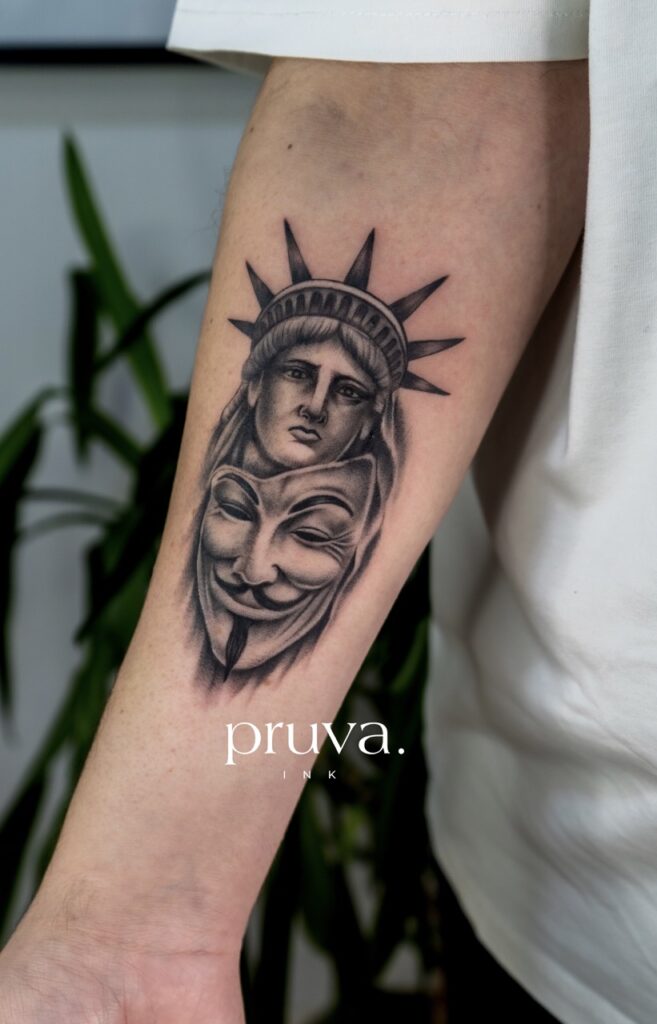 beylikdüzü dövme - maske